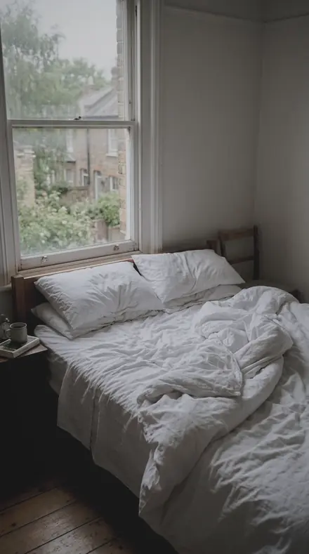 Window Rain applied to You wake to a fogged pane and a cold room