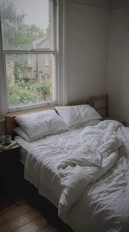 Wiper Sweep applied to You wake to a fogged pane and a cold room